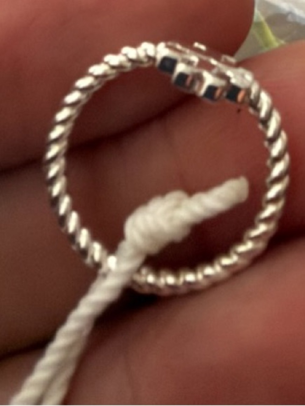 Tory Burch Twisted Rope Ring - Picture 2 of 4